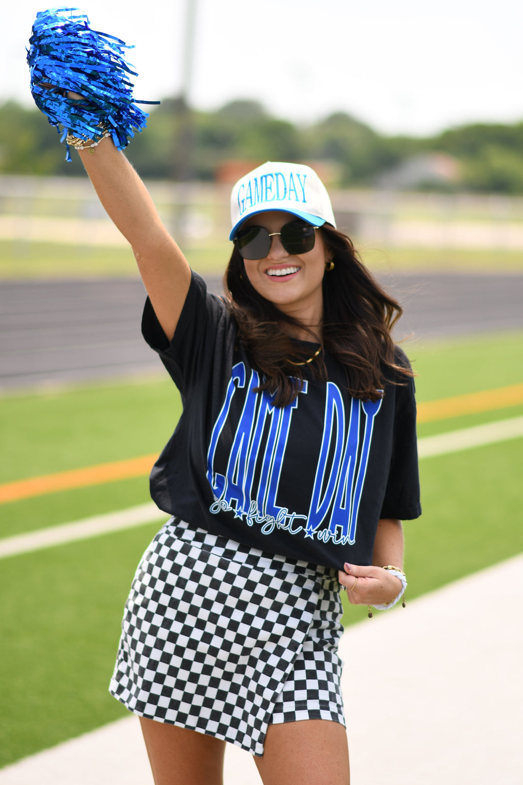 Game Day Go Fight Win Royal Blue