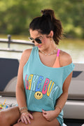 Lake Bum Smiley Tank/Tee
