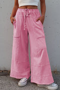 Mineral-Washed Exposed Seam Cargo Pants RTS