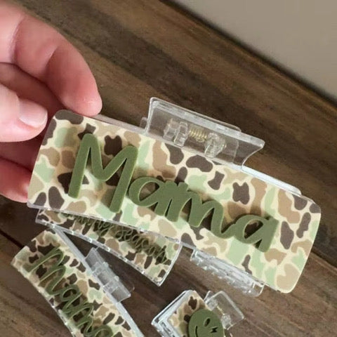 Custom Acrylic Hair Clips *PRE ORDER*