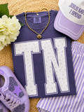 TN Purple Floral State Tee