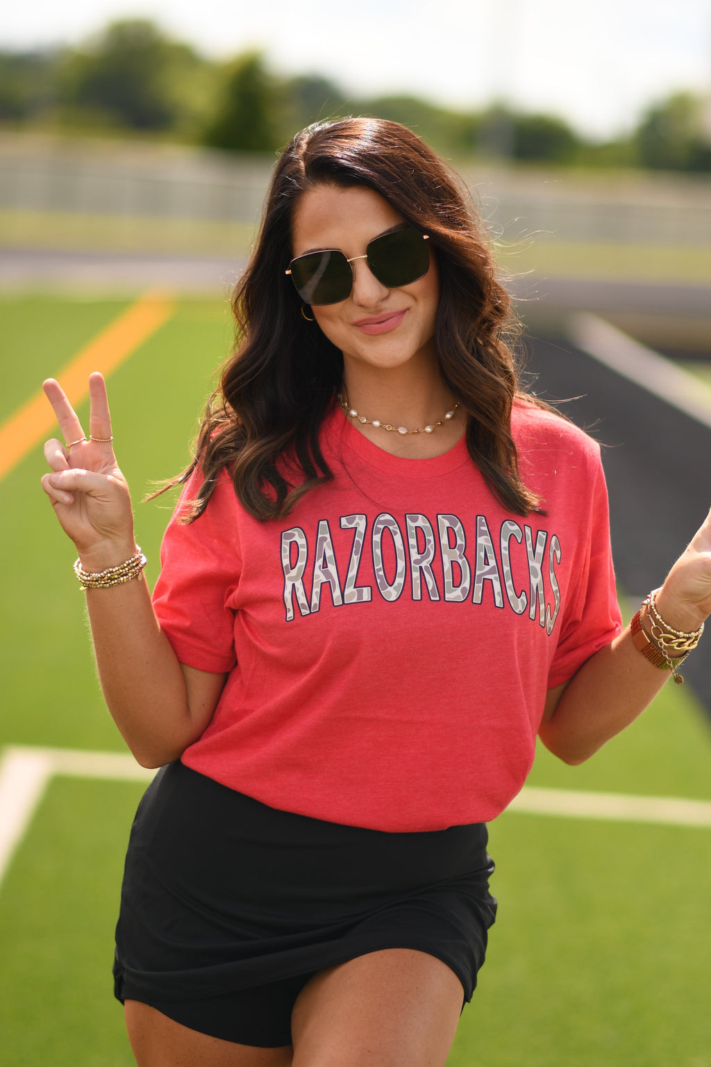 Razobacks Camo Tee
