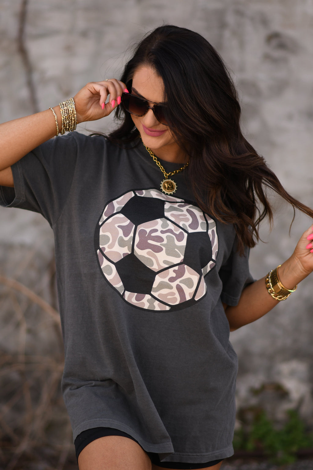 Camo Soccer Tee
