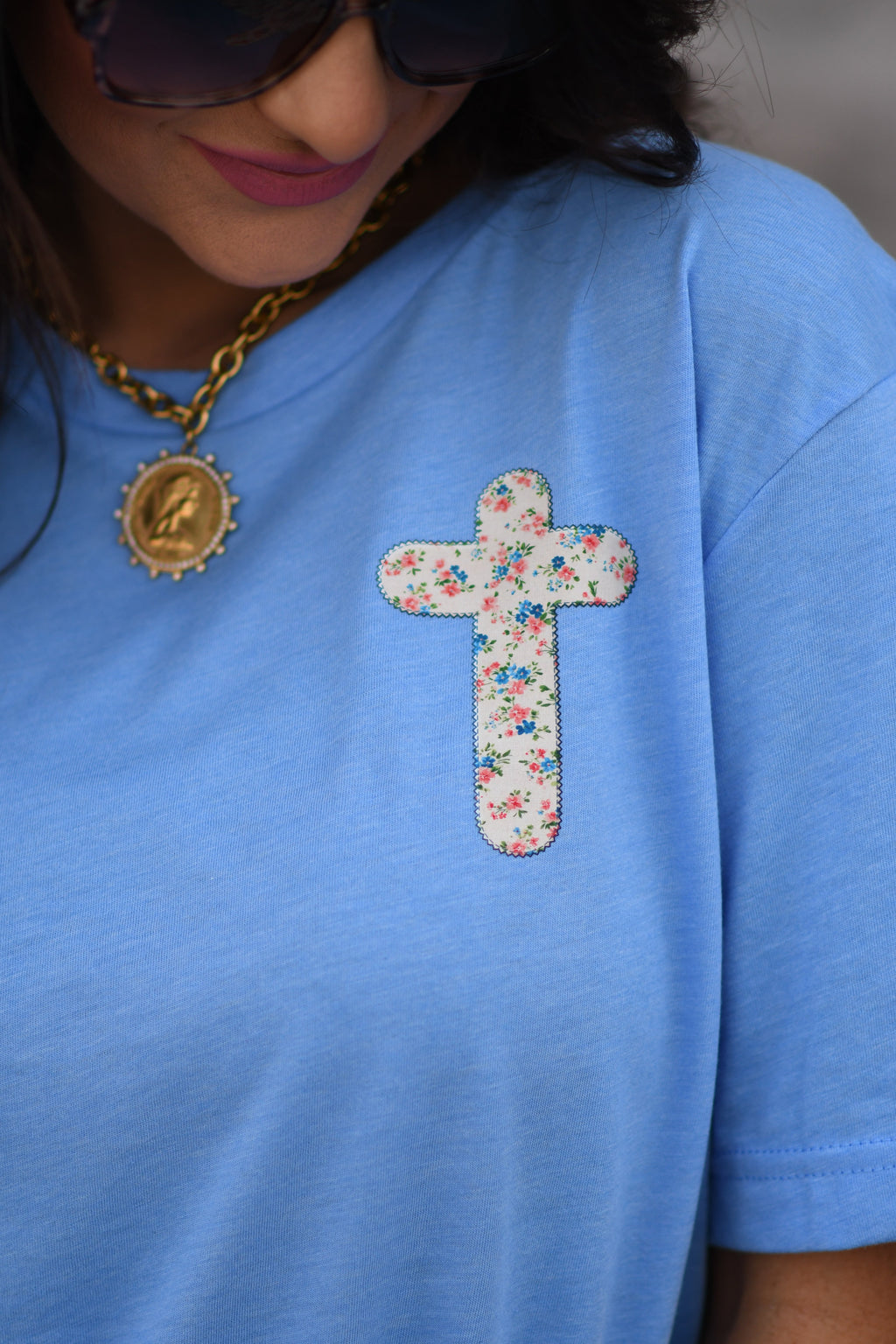 Child Of God Floral Tee