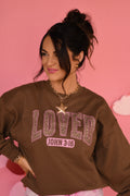 Loved John 3:16 Leopard Sweatshirt