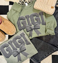 Gigi Faux Yarn Bow Tee/Sweatshirt
