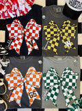 Custom Checkered Bow Spirit Tee