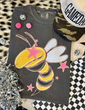 Jackets Pink Star Mascot Tee