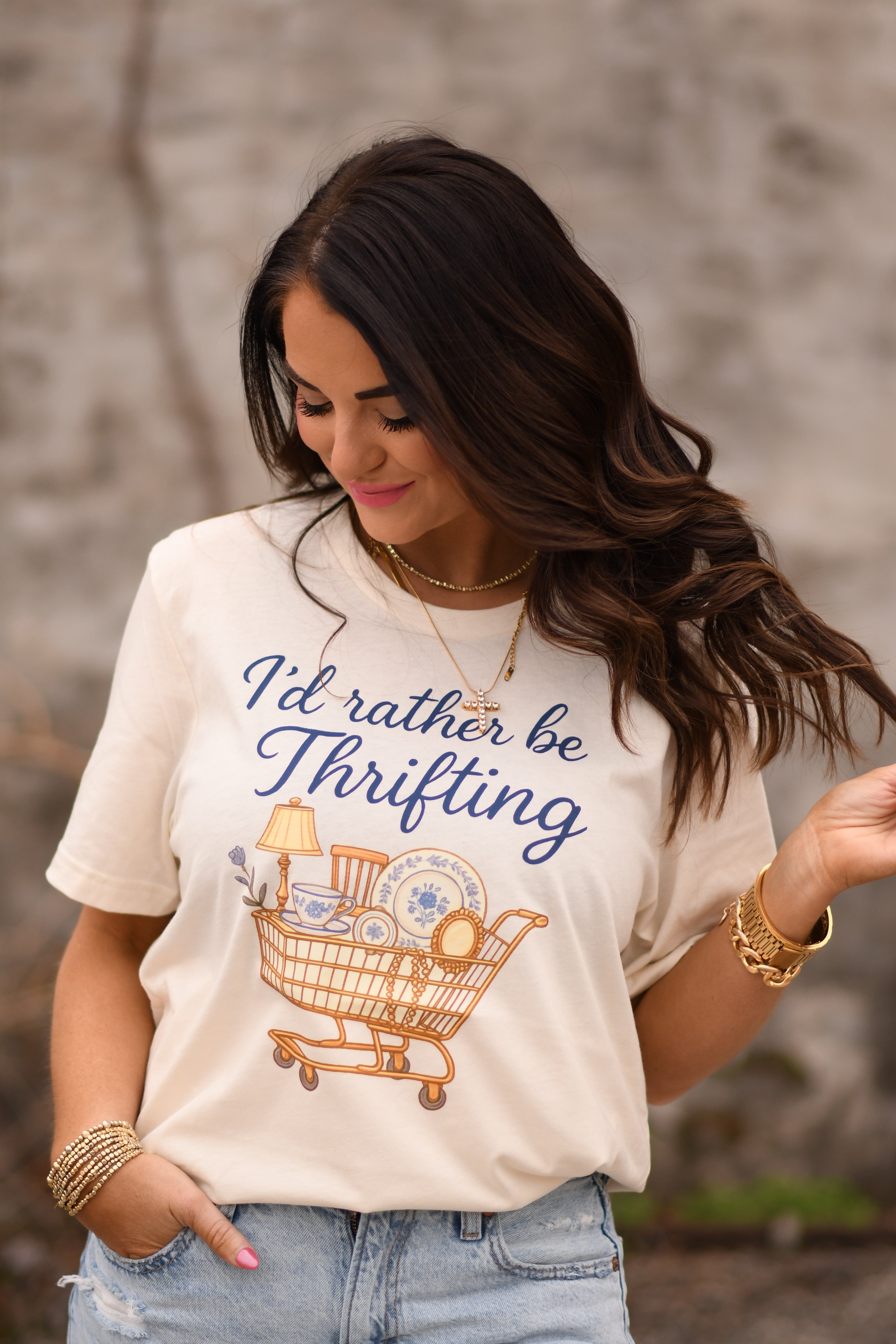 I’d Rather Be Thrifting Tee