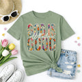 God Is Good All The Time Floral Pearl Tee