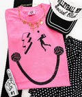 Volleyball Smiley Tee
