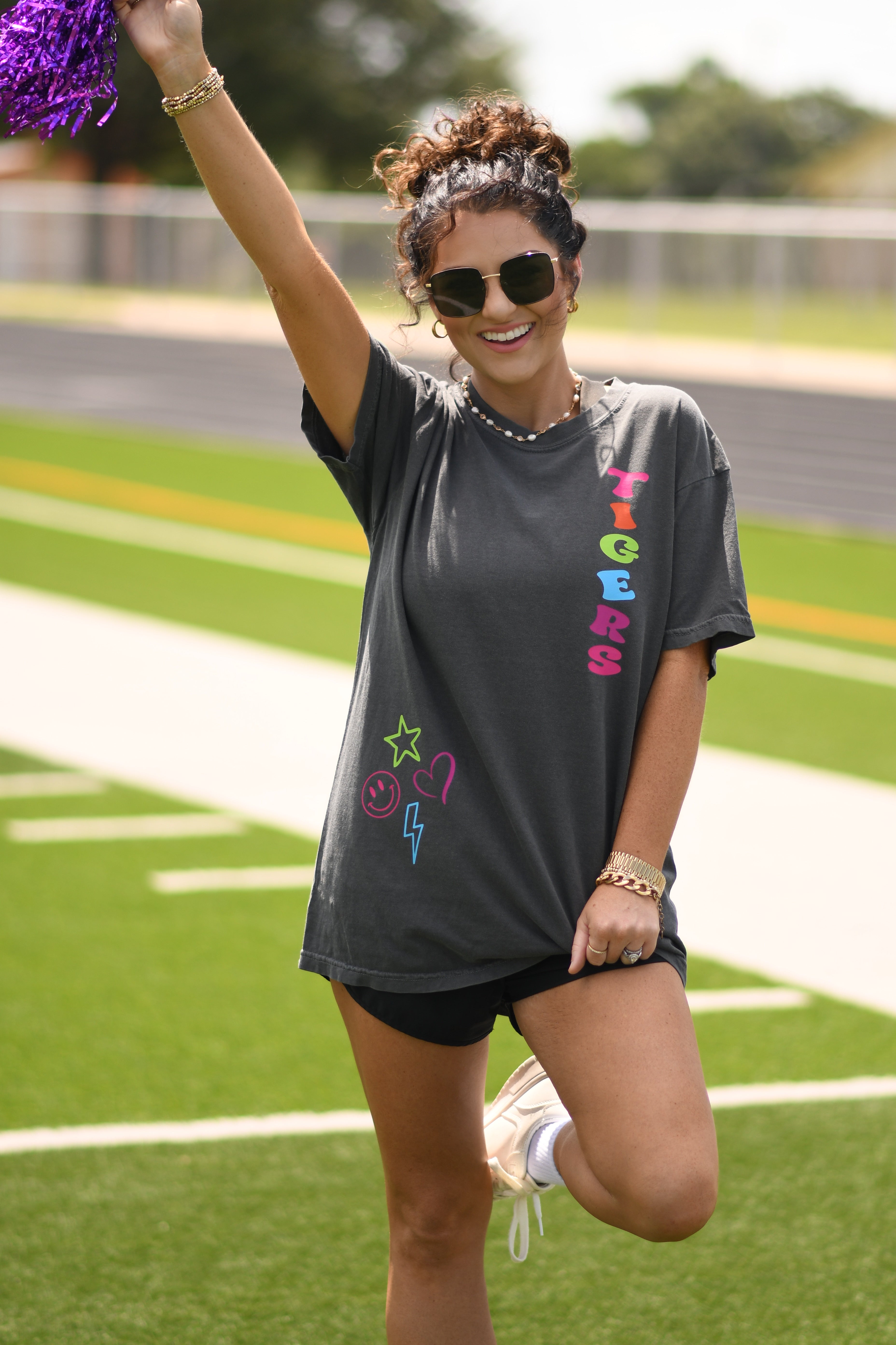 Custom Funky Spirit Icons Tee