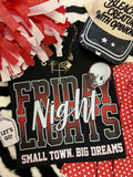 RED FRIDAY NIGHT LIGHTS TEE