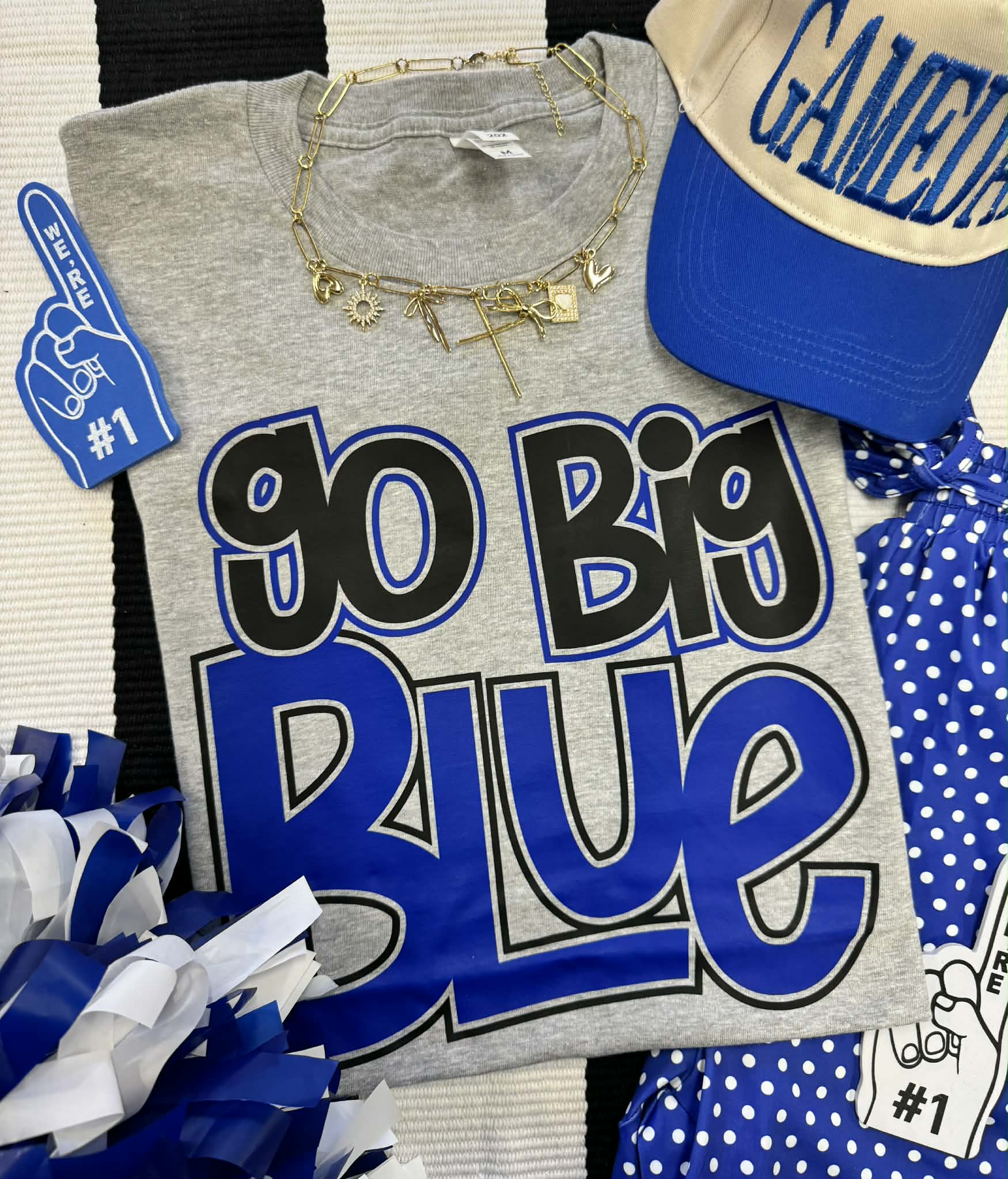 GO BIG BLUE TEE