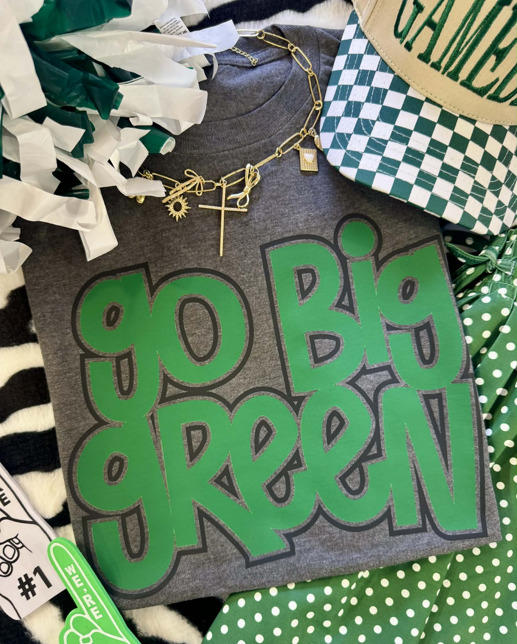 GO BIG GREEN TEE